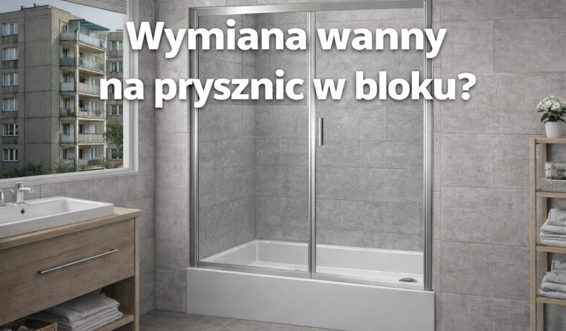 Nowoczesna łazienka z prysznicem