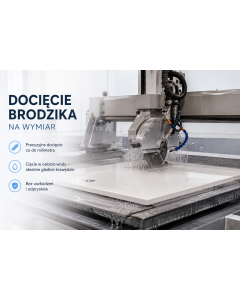 Usługa docięcia brodzika na wymiar