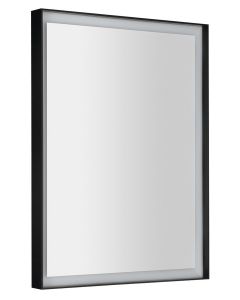Lustro SORT z oświetleniem LED 60x80cm, bezdotykowy czujnik IR, 2700-6500K, czarny mat ST080S