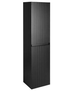 FILENA szafka wysoka 35x140x30cm, czarny mat strip FID3540BS