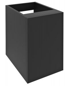 ODETTA szafka wisząca dolna 30x50x43,5cm, prawa/lewa, antracyt mat DT300-3434