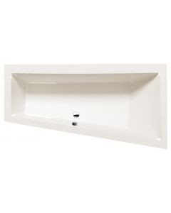 ANDRA R wanna asymetryczna 160x90x45cm, ivory 81541.40