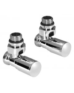 C-START zestaw przyłączeniowy zaworów ręcznych narożnych, chrom SC237C