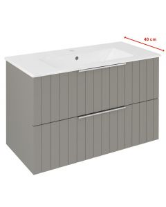 CIRASA STRIP szafka pod umywalkę 78x54x39cm, agila CR792-4343S