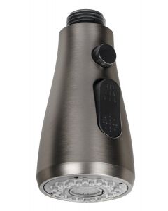 Wysuwana wylewka prysznicowa do baterii zlewozmywakowej 1/2", gun metal FR589GM