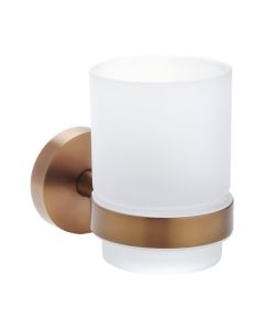 X-ROUND COPPER kubek, szkło mleczne, szkło mleczne, miedź mat XR903PG