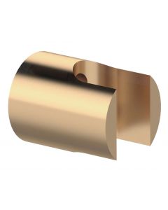 Uchwyt prysznicowy okrągły, stały, złoto mat SD719