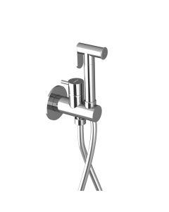 ULTRAMIX bateria podtynkowa do bidetu z prysznicem Stop, okrągły, chrom UT013