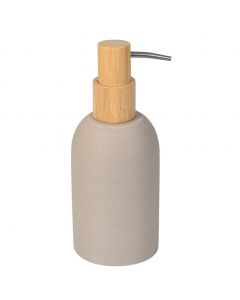 RIKO dozownik mydła do postawienia,brązowy/bambus 8575