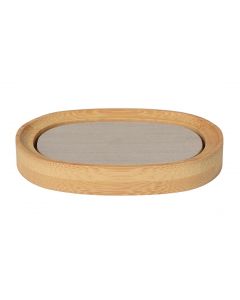 RIKO mydelniczka do postawienia, brązowy/bambus 8577