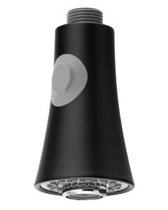 Wysuwany prysznic do baterii zlewozmywakowej 1/2 ", 2 funkcje, czarny mat FR530B