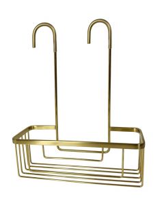 SMART półka do kabiny prysznicowej, zawieszana na baterii, 300x375x120 mm, złoto mat 248988