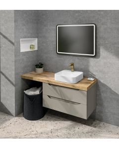 WAVE 80 zestaw łazienkowy, agila/dąb Rover KSET-091