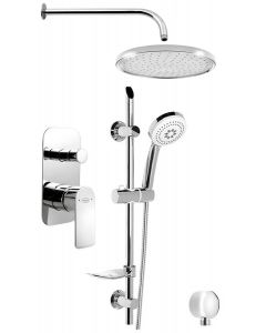 C-START zestaw przyłączeniowy zaworów ręcznych narożnych, biały SC237W