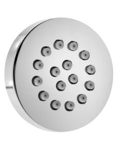 Prysznic ścienny z przegubem obrotowym, okrągły, chrom AB550