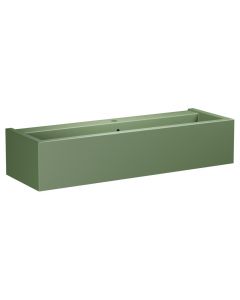 KANAAL umywalka ceramiczna 120x40cm, verde mat 574211