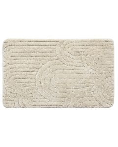 RIST dywanik łazienkowy, 50x80cm, 100% polyester, antypoślizgowy, ecru NI8592