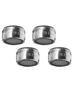 SET 4x perlator z gwintem zewnętrznym M20x1, chrom 3070.104