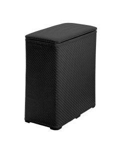 AMBROGIO kosz na bieliznę, 50x55x28 cm, czarny 203814
