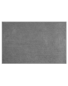 CHENILL dywanik łazienkowy 50x80cm, 100% polyester, szary CH2013