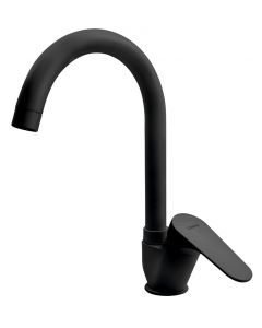 CORNELI bateria kuchenna, czarny mat CE60/15