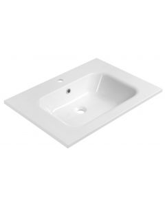 ARECA umywalka kompozytowa, 71x51,5cm, biały AC071