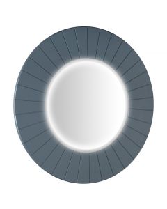 LUMIRO STRIP okrągłe lustro z oświetleniem LED w ramie średnica 75cm, siena LR750-4242S