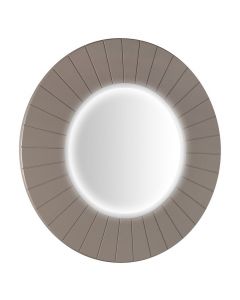 LUMIRO STRIP okrągłe lustro z oświetleniem LED w ramie średnica 75cm, agila LR750-4343S