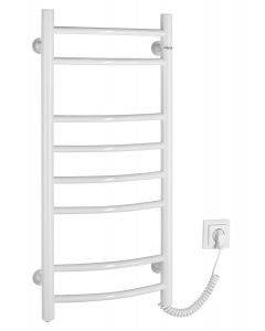 SUPE elektryczna suszarka na ręczniki 360x800mm, 107W, biały SU140