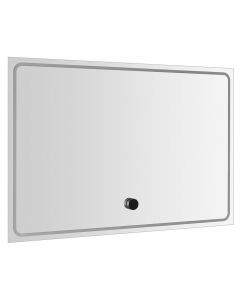 GEMINI lustro z LED oświetleniem 100x70cm, inteligentne funkcje GM100K