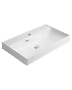 PARLA umywalka ceramiczna 65x38cm, biały 9965