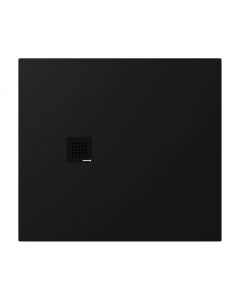 TRENECA brodzik kompozytowy z możliwością docinania 100x90cm, czarny mat 84306.21