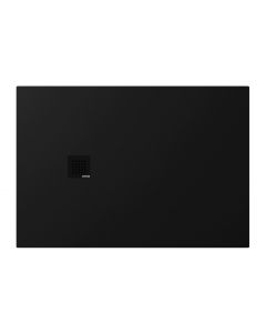 TRENECA brodzik kompozytowy z możliwością docinania 130x90cm, czarny mat 84308.21