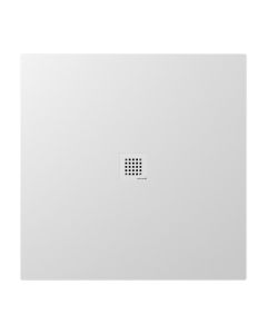 TRENECA brodzik kompozytowy z możliwością docinania 100x100cm, biały mat 84301.11