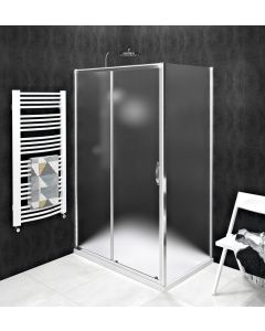 SIGMA SIMPLY kabina prysznicowa kwadratowa 1000x1000mm, L/P, Brick szkło GS4210GS4310
