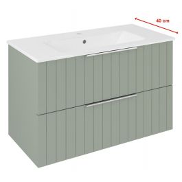 CIRASA STRIP szafka pod umywalkę 78x54x39cm, verde CR792-4444S