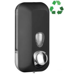 ECOLORED dozownik mydła płynnego 550ml, ABS, Soft Touch, czarny mat A71401VB