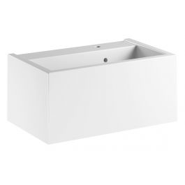 KANAAL umywalka ceramiczna 80x46,5cm, biały 574101