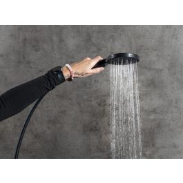 ALTAIR słupek wysoki z koszem na bieliznę 40x184x31cm, czarny mat, lewy AI685L