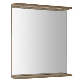 KORIN STRIP lustro z oświetleniem LED 60x70x12cm, dąb platin KO990S