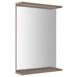 KORIN STRIP lustro z oświetleniem LED 50x70x12cm, dąb platin KO995S